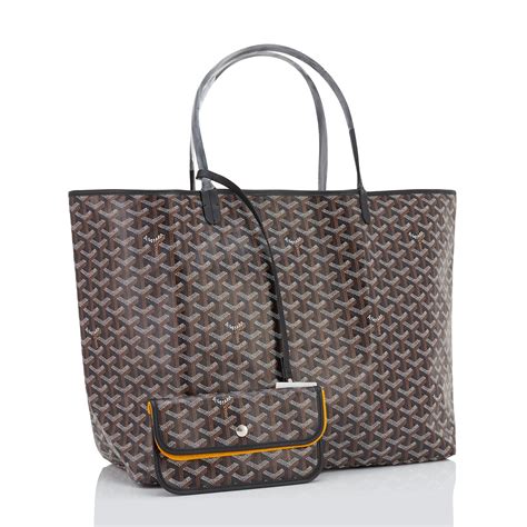 goyard saint louis tote monogram chevron|goyard's tote bag.